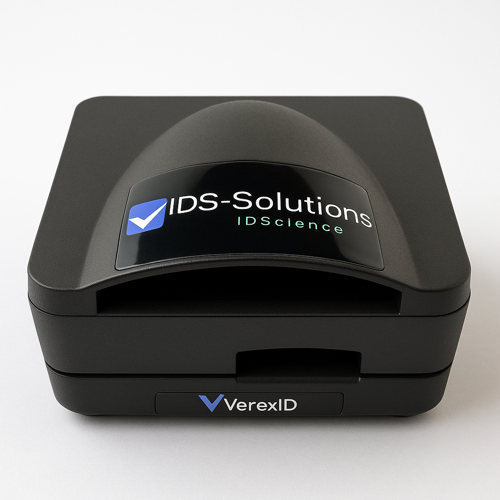 VerexID ARIA one device for ID and passport scanning with advanced identity verification technology